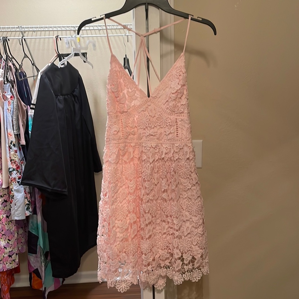 Pink sundress